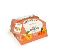 Panettone con Albicocca 750gr - Incartato a Mano - Realizzato in collaborazione con Agrimontana- Made in Italy