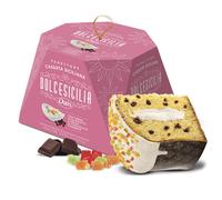 PANETTONE DAIS CASSATA SICILIANA Dolce Sicilia 800 gr gocce Cioccolato Natale