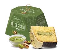 PANETTONE DAIS PISTACCHIO Bronte Dolce Sicilia 800 gr crema pistacchi Natale