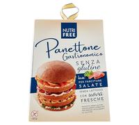 Panettone gastronomico salato senza glutine senza lattosio nutrifree 400 gr.