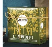 Panettone imbevuto al Rum con Gocce di Cioccolato 1kg - Antica Pasticceria Muzzi (1040248)