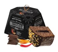 Panettone Nero Siciliano al cioccolato di Modica