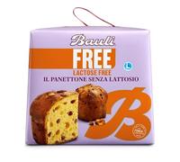 Panettone Senza Lattosio 700 gr - Panettone Classico Italiano Lactose Free, Soffice e Profumato con Uvetta e Canditi, Ideale per Intolleranti al Lattosio e per le Feste Natalizie Compatibile Per Bauli