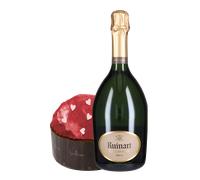 Panettone 'Valentino' Massari e Champagne Brut 'R' Ruinart