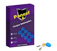 Panexf Thripse - Trappola per piante da appartamento, 8 pezzi, trappola per insetti, per catturare insetti striscianti senza veleni