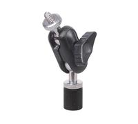 PANFHGFG Adattatore estensione filettato da 1/4 pollice maschio a femmina per supporto per microfono della fotocamera Rotazione a 360 Accessori per morsetto in ferro Monitor femmina per accessori