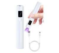 PANFHGFG Asciugatrice portatile a ricarica rapida con luce LED, White