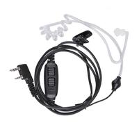 PANFHGFG Auricolari discreti con tubo trasparente per una sicura comunicazione con vestibilità ergonomica, ideali per personale sul campo, cuffie auricolari portatili