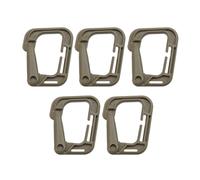 PANFHGFG Clip da Esterno ergonomica e Antiscivolo, Chiusura Rapida e Sottile, per Alpinismo e missioni familiari, Clip Sottile ascendente