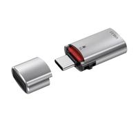 PANFHGFG Convertitore da tipo C a USB per schede memoria 5 Gbps, Silver