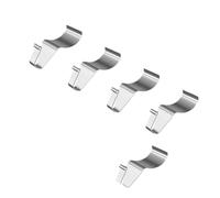 PANFHGFG Gancio per ganci per rivestimenti resistenti da 5 da | Organizzatori salvaspazio per cucina, bagno, casa, organizzazione Nessun gancio perforazione in acciaio
