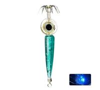 PANFHGFG Luce da Pesca Portatile Resistente all ' Acqua con Ricarica Solare, fari Che attirano Pesci e segnali avviso Luce Lampeggiante Sicurezza Marittima