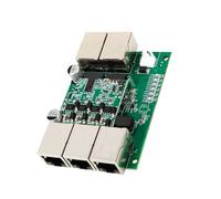 PANFHGFG Modulo switcher Portatile a 5 Porte Completo 10 / 100M, with Poe A | Scheda madre scambio armadio Ethernet a basso consumo, alimentatore standard, scheda madre trasmissione video,