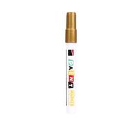 PANFHGFG Penna per iscrizione pietra Acqua, Round head gold | Asciugatura rapida e resistente sbiadimento per lapidi esterne e restauro lapidi Facile applicazione