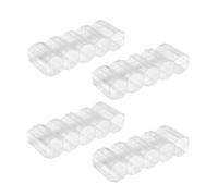 PANFHGFG Scomparto Porta fiches Set 4 vassoi per Accessori Professionali Vassoio per fiches da