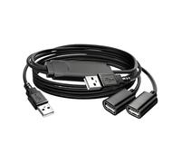PANFHGFG Splitter a matrice USB velocità che supporta l ' accoppiamento webcam/microfono in ufficio e configurazioni trasmissione dal Splitter per cavo prolunga USB