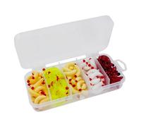 Panfish Jigs - 125 esche da pesca artificiali in acqua dolce | Wax Made Fake Lures pesce persico e panfish, esche da pesca crappie-crankbaits, per la pesca alla trota e sul ghiaccio nei laghi