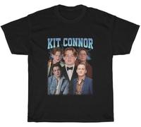 PANG GELIA Kit Connor Vintage Bootleg 90S Styles Funny Cartoon Tee X all Seasons Popular Tee Round Neck Unisex Tops Men's 100% Cotton Short-Sleeve T-Shirts XXL