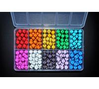 Pangaeawalker Inscatolato Rotondo Miracle Perline Di 4 MM,5 MM,6 MM,8 MM,10MM,12