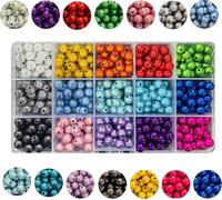 Pangaeawalker Inscatolato Rotondo Miracle Perline Di 4 MM,5 MM,6 MM,8 MM,10MM,12