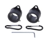 PANGBOER 1 paio/2 paia di anelli di montaggio per bandiera, per evitare aggrovigliamenti, pratici pali rotanti per uso personale o commerciale