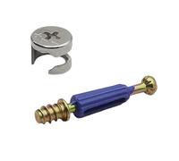 PANGBOER 100 viti e viti per montaggio di mobili, ruote eccentriche e tasselli in legno per armadi e cassetti