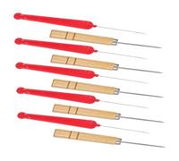 PANGBOER 10Pcs Multiurpose Perline Ago Multi Size In Acciaio Inox Perline Ago Strumento Per Bracciali Gioielli Artigianato Cucito Strumento di Creazione di Gioielli Con Custodia