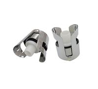 PANGBOER 2/4/6/8Pcs Tappo di Vino Sigillante Vuoto con Clip In Acciaio Per Champagne Birra E Vini Spumanti Bottiglia di Sughero