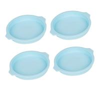 PANGBOER 4pcs Torte Silicone Portatili Stampi Per Disco Silicone Perfetti Per Le Coate Torte Arcobaleni E Bake -wake Sapone Fatto A Mano