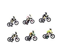PANGBOER 6/12 statue atleti ciclismo piccoli motociclisti per progetti artigianato e decorazioni per hobby statuetta motociclista