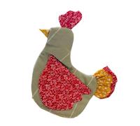 PANGBOER Accessori da cucina moderni Guanto resistente calore e tappetino Porta pentole a forma pollo per la cottura in cucina Ha bisogno guanti da forno per pollo