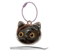 PANGBOER Bottiglia trasportabile del PVC della radura di Cenotafio Keychain dei peli dell'animale domestico per l'artefatto di perdita dell'animale domestico ed il presente amato