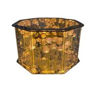 PANGBOER Camera da letto Nightlight Cube Occhiali Lampada Tulipani Cubo Nightlight Set Handmade Camera da letto Artigianato per eventi speciali Tulipan