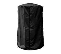 PANGBOER Copertura rotonda resistente per riscaldatore impermeabile, con cerniera, per patio, beige, nero, grigio, copertura per riscaldatore esterno impermeabile