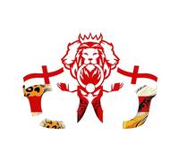 PANGBOER Divertenti montature per occhiali a tema progettate con bandiere nazionali, accessori celebrativi per calcio, per guardare le feste, occhiali da tifoso calcio