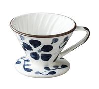 PANGBOER Filtro da caffè in ceramica Design coerente flussi d'acqua versando sopra gocciolatore accessorio per la produzione domestica cono filtro in ceramica