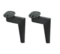 PANGBOER Gambe per mobili in metallo con gambe per divani multiuso a forma 7" con selezione tripla altezza, perfette per vari tipi supporto per mobili