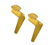 PANGBOER Gambe per mobili in metallo con gambe per divani multiuso a forma 7" con selezione tripla altezza, perfette per vari tipi supporto per mobili