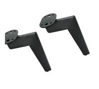 PANGBOER Gambe per mobili in metallo con gambe per divani multiuso a forma 7" con selezione tripla altezza, perfette per vari tipi supporto per mobili