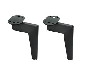 PANGBOER Gambe per mobili in metallo con gambe per divani multiuso a forma 7" con selezione tripla altezza, perfette per vari tipi supporto per mobili