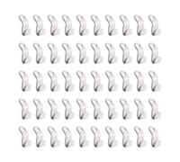 PANGBOER Ganci di collegamento a cascata per risparmiare spazio, resistenti, 50 pezzi, ganci a cascata per grucce per grucce per grucce in velluto resistenti