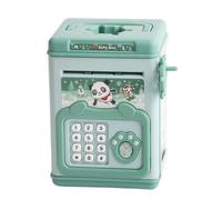 PANGBOER Moneta dell'impronta digitale e della password dei bambini della cassa dei bambini per lo sviluppo di abitudini di risparmio intelligenti di alta sicurezza