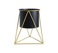 PANGBOER Nordic Geometrico Metallo Ferro Vaso di Fiori Espositore Pianta Ornamenti Desktop Casa Ufficio Giardino Decor De Fleur Exterieur Taille Exterieur Interieur Plastique Suspendu Petit