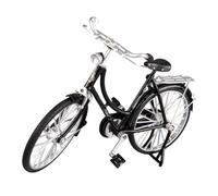 PANGBOER Nostalgic Bicycles Modello Classico, Nero lega curva b | Ornamento dettagliato a forma di bicicletta per camera da letto e libreria con fascino nostalgico