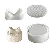 PANGBOER Stili di colonne romane a righe in silicone per alimenti per vari mestieri come e saponi silicone alimentare