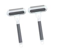 PANGBOER Strumento di rimozione dei peli di gatto con manico ergonomico per superfici in vetro, cucina, bagno, finestrini auto