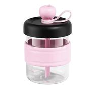 PANGBOER Tazza da caffè portatile con presse e vassoio per ghiaccio e raffreddamento rapido, per macchina da caffè fredda da viaggio