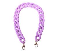 PANGBOER Tracolla di ricambio Acrilico Borsa Catena Cinghie con Gancio in Metallo 60 cm Borse Catene Maniglia Per Le Donne Borse Fare