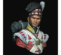 PANGCHENG 1/10 The 92nd Gordon Highlanders Waterloo 1815 Resin Kit Busto Figura GK Temi storici Non Rivestito Nessun Colore