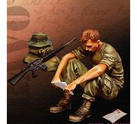 PANGCHENG 1/35 Resin Model Figure GK Soldier Dear John Tema Militare WWII Kit Non assemblato e Non Verniciato